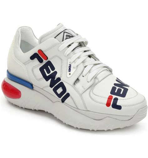 fendi white tennis shoes|Fendi sneakers nordstrom.